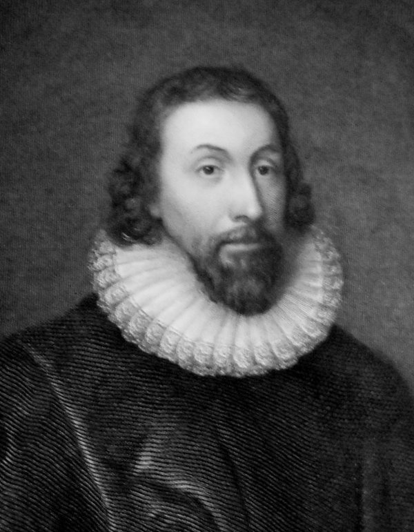 Image: Lithograph of John Winthrop made by Anthony Vandyke in the 17th century. From the Wikimedia Commons.