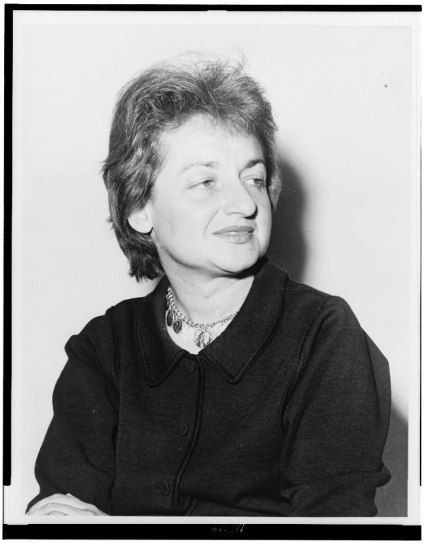 Image: Photo of Betty Friedan by Fred Palumbo, 1960. From the Library of Congress.